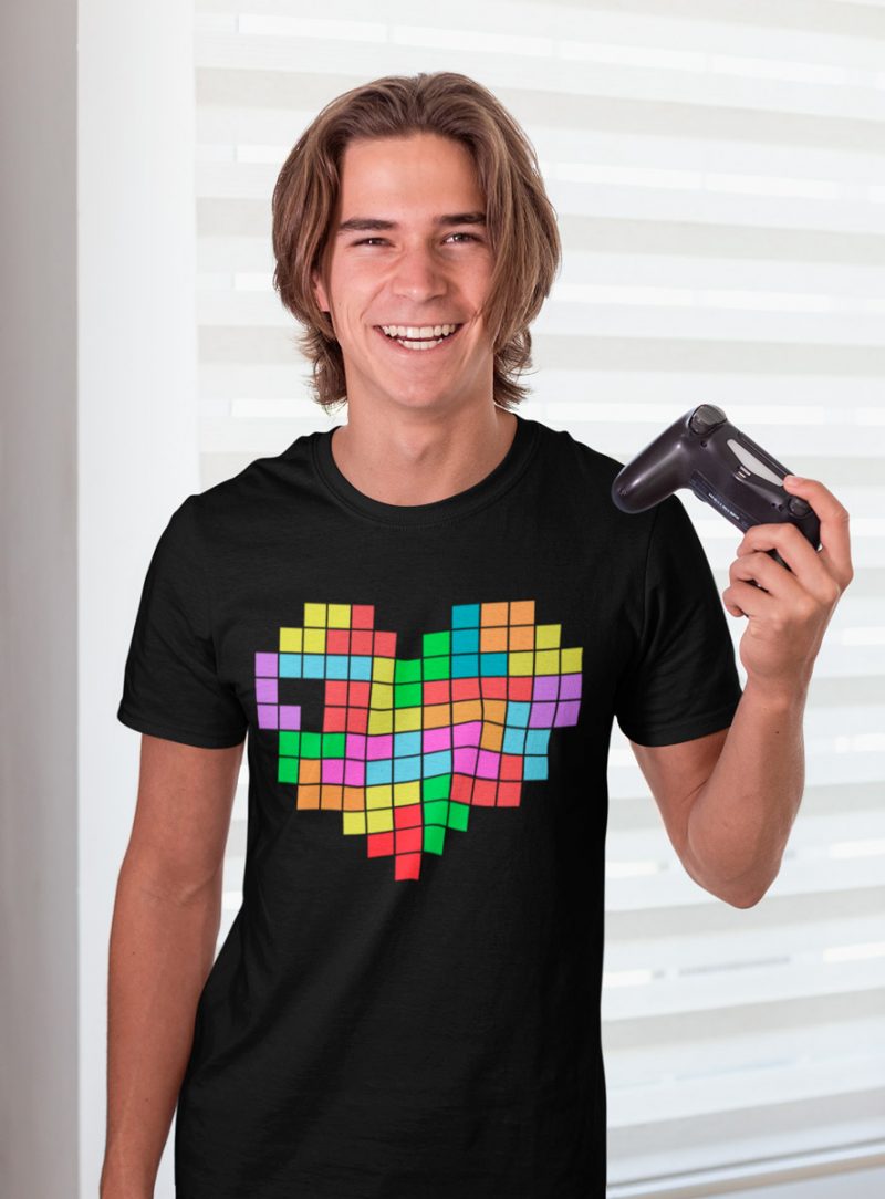 cool tetris men t-shirt mono & mona