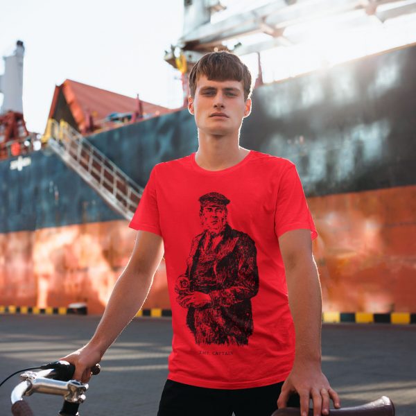 Men's Tee with the captain print